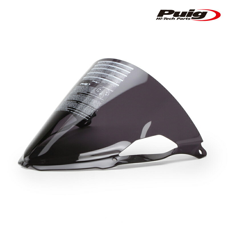 Puig 21832F R-RACER SCREEN [DARK SMOKE] KAWASAKI NINJA ZX-6R (24) プーチ レーシング スクリーン