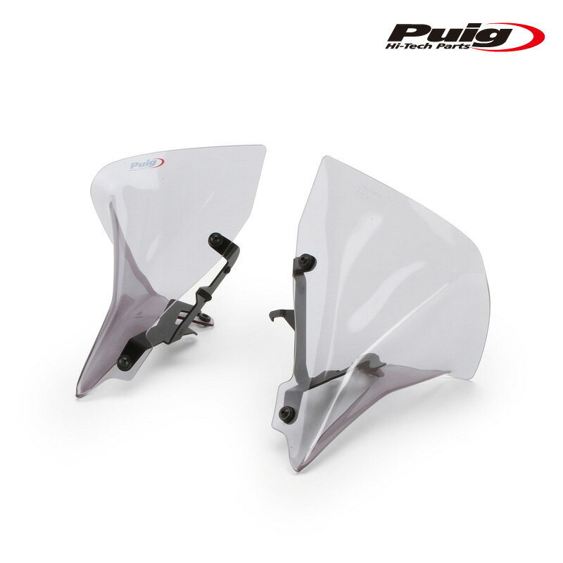 Puig 21896H UPPER DEFLECTORS [SMOKE] BMW R1300GS (23-25) R1300GS TRIPLE BLACK (23-25) プーチ アッパーディフレクター