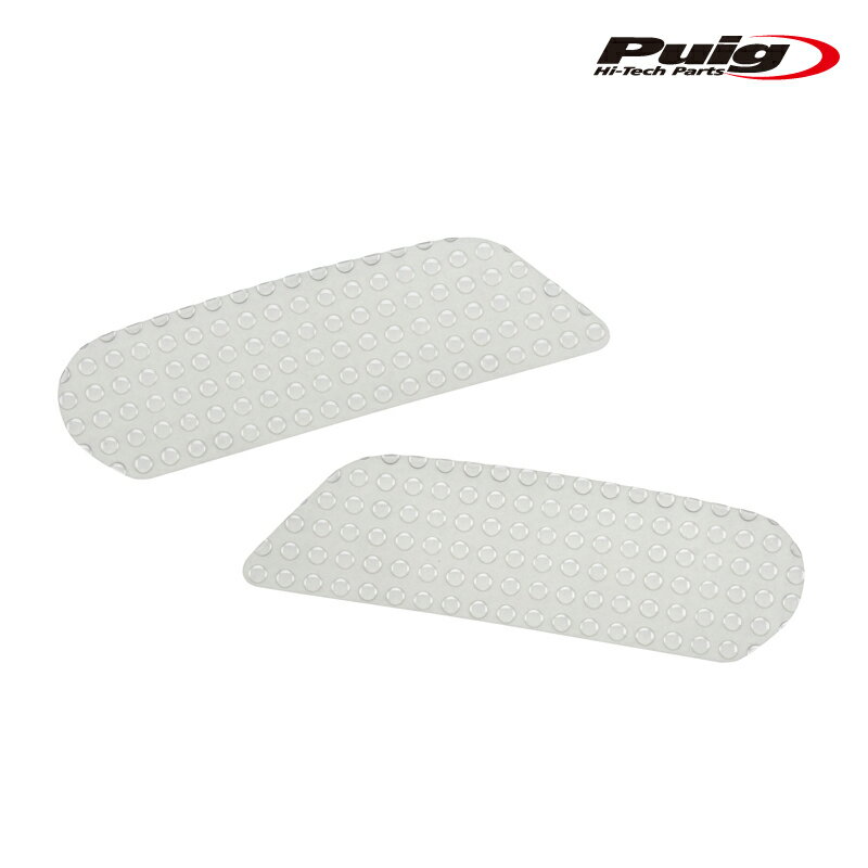 樂天商城 - Puig 22158W TANK GRIPS [CLEAR] Kawasaki Z900 (17-24) プーチ タンクグリップ