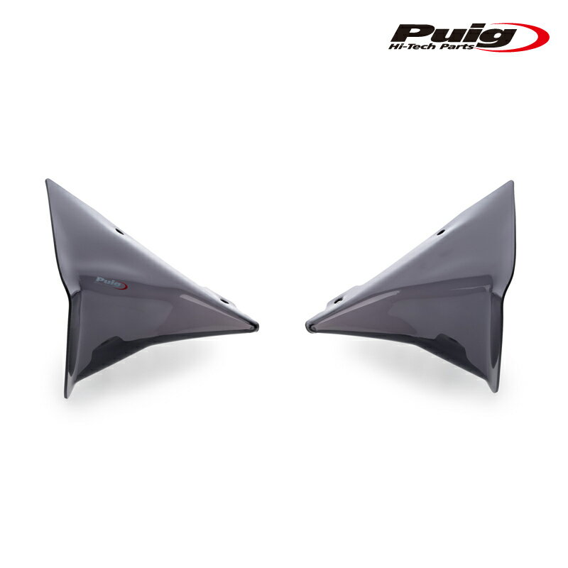 Puig 21896F UPPER DEFLECTORS [DARK SMOKE] BMW R1300GS (23-25) R1300GS TRIPLE BLACK (23-25) プーチ アッパーディフレクター