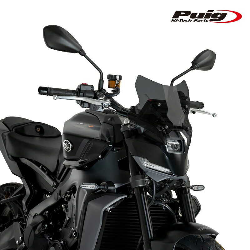 Puig 22077F NEW GENERATION WINDSHIELD SPORT  YAMAHA MT-09 (24-25) MT-09 SP (24-25) プーチ ニュージェネレーションNKスクリーン