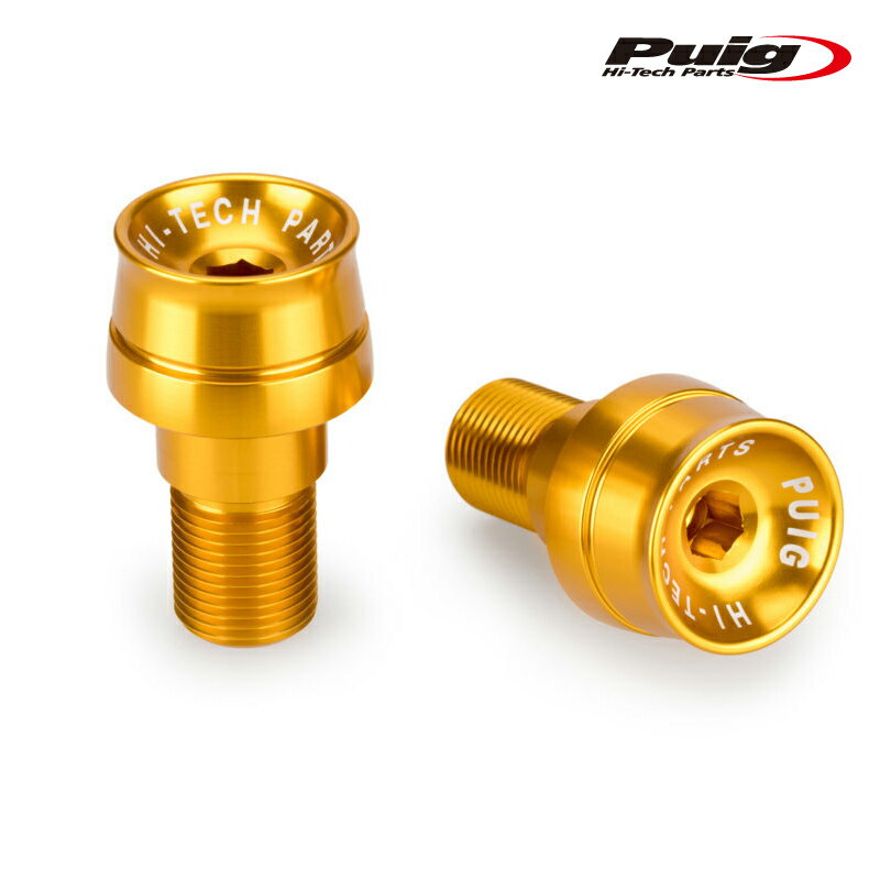 Puig 21292O SPEED BAR END [GOLD] YAMAHA T-MAX560/DX/SX/TECH MAX (22-23)ハンドルバーエンド プーチ