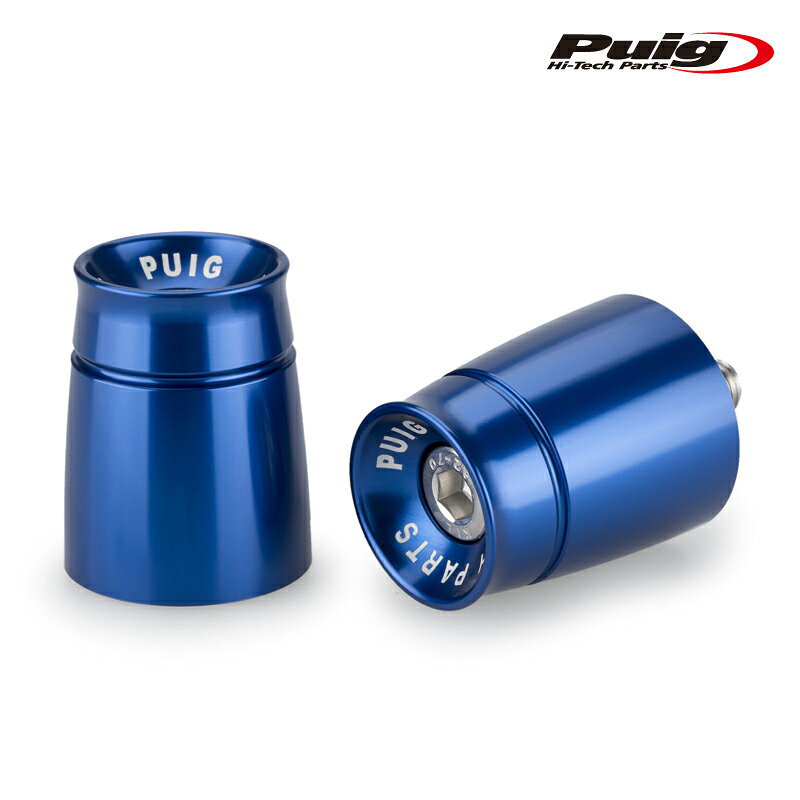 Puig 22095A BAR ENDS SPORT MODEL [BLUE] YAMAHA MT-09 (24-) プーチ バーエンド ...