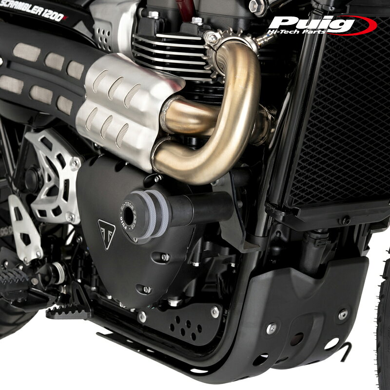 Puig 22185N FRAME SLIDERS [Vintage 2.0] TRIUMPH SCRAMBLER 1200X (24-25) プー...