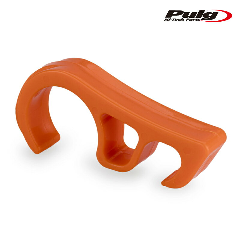 Puig 22275T BRAKE LEVER FIXER [ORANGE] 汎用 プーチ ブレーキレバーフック
