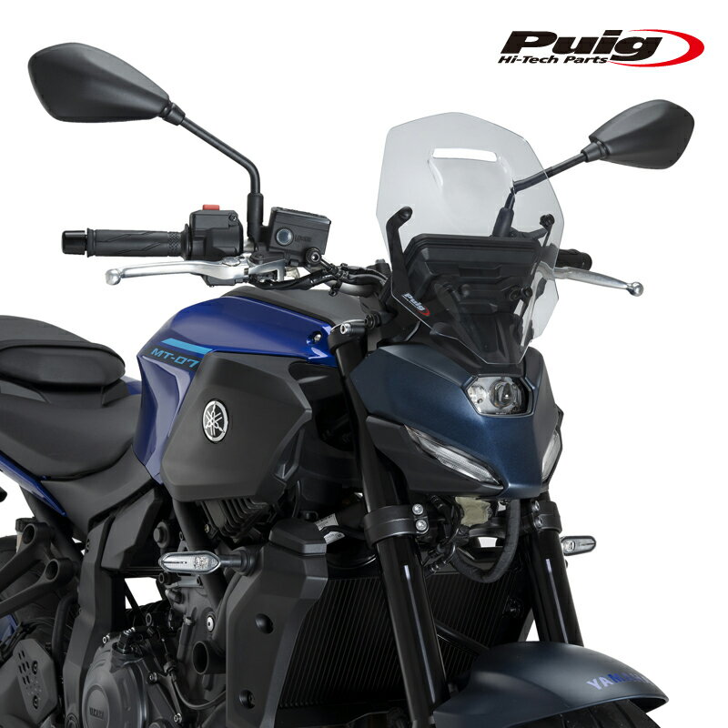 Puig 22413W NEW GENERATION TOURING [CLEAR] YAMAHA MT-07 Y-AMT (25-) MT-07 (25-) プーチ スクリーン カウル