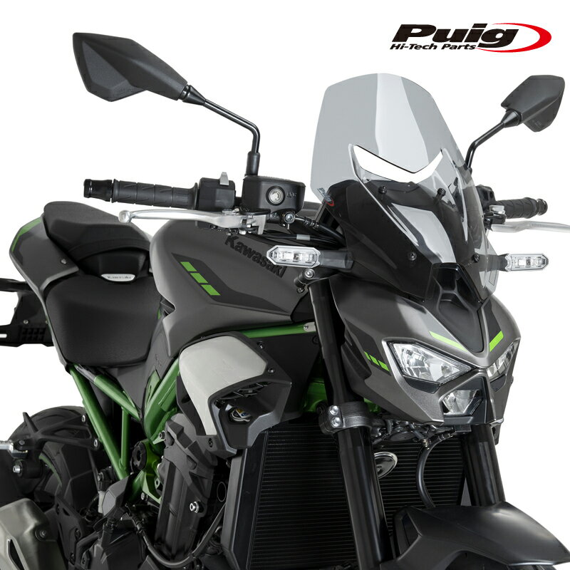 Puig 22440H NEW GENERATION TOURING [SMOKE] KAWASAKI Z900 (25-) Z900SE (25-) プーチ スクリーン カウル