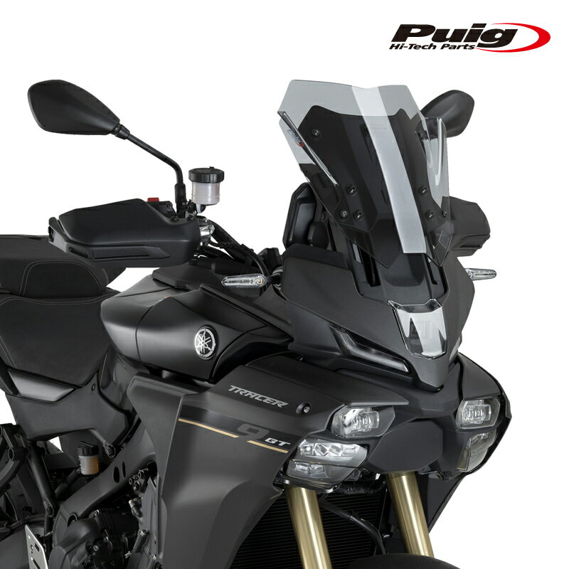Puig 22455H RACING-SPORT SCREEN [SMOKE] YAMAHA TRACER 9/9GT/9GT PLUS/9 Y-AMT(25-) プーチ スクリーン カウル