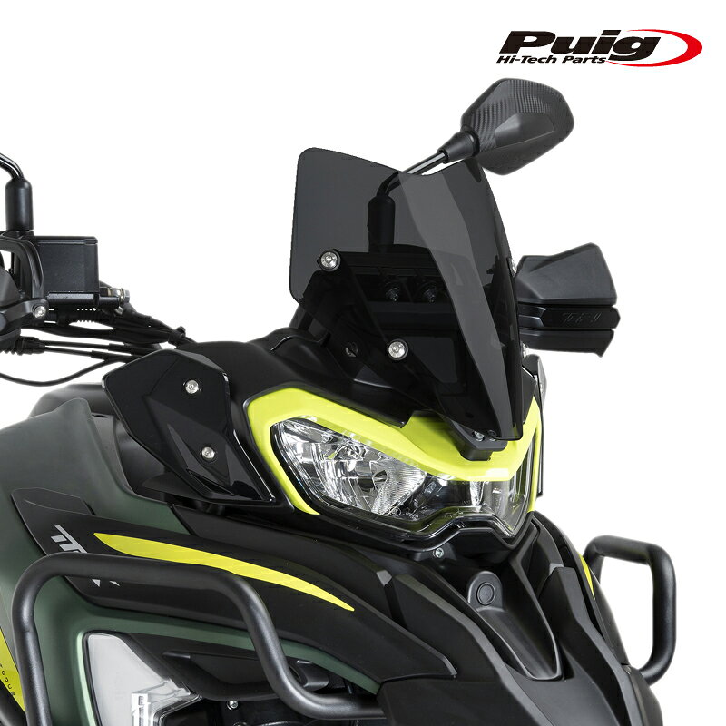 Puig 22584F RACING SPORT SCREEN [DARK SMOKE] BENELLI TRK 702 (23-25) TRK 702X (23-25) プーチ スクリーン カウル