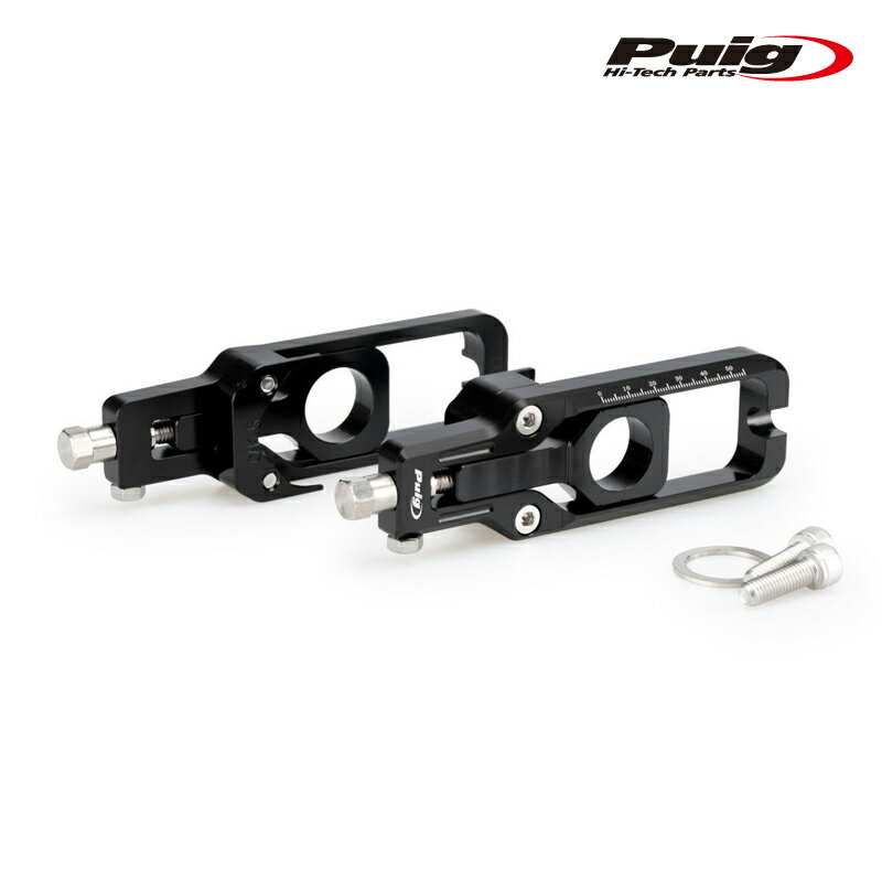 樂天商城 - Puig 21189N CHAIN TENSIONER [BLACK] KAWASAKI ZX-10R (16-26) ZX-10RR (21-26) プーチ チェーン テンショナー