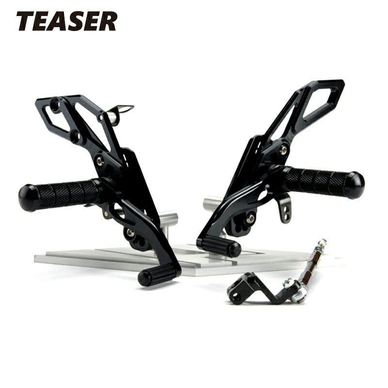 TEASER【A4B2K】（ティーザー）ステップ BLACK／T－2／6ポジ ZRX1200R／1200S／ZRX1100／1100　2