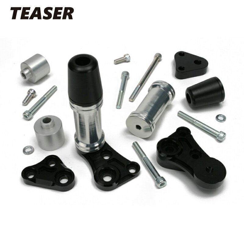 TEASER【F4G2K】 (ティーザー) エンジンマウント BLACK/T2 ZEPHYR750/750RS《全年式》