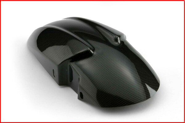 TEASER PFK05 FRONT FENDER (SHORT) [CARBON LOOK] Kawasaki　BALIUS 2 ティーザー カーボン フロント フェンダー