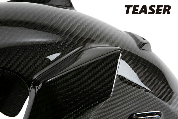 TEASER FFY06G FRONT FENDER【DRY CARBON HG】 YAMAHA　MT-09ティーザー カーボン フロント フェンダー