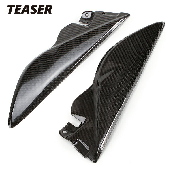 TEASER TSPT01G TANK SIDE PANEL [DRY CARBON HG] TRIUMPH SPEEDTRIPLE (11-) ティーザー カーボン タンク サイド パネル