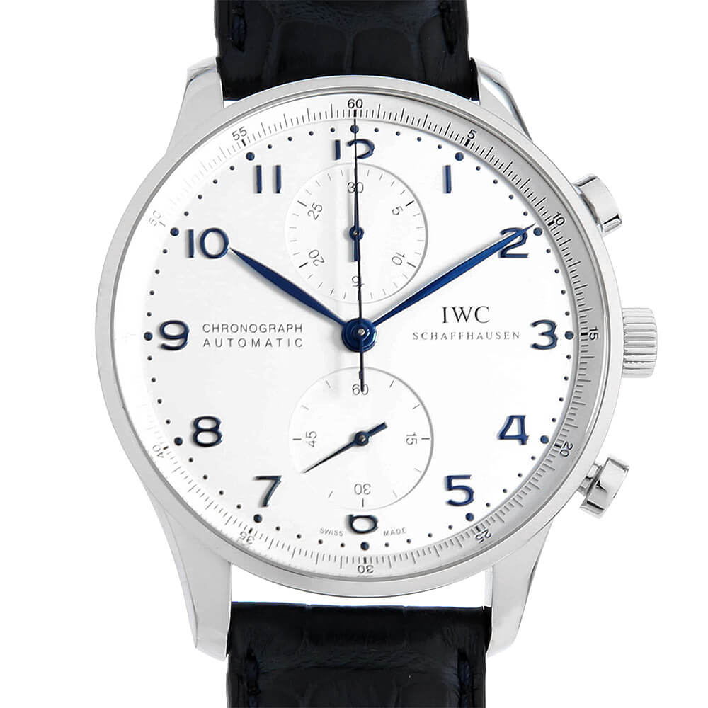 【ローン60回払い特別低金利】IWC ポルトギーゼ 青針 IW371417 メンズ【中古】【腕時計】 ...