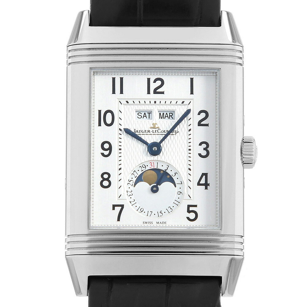 【60回払いまで無金利】ジャガールクルト グランド　レベルソ　カレンダー Q3758420(273.8.84) メンズ(008WJLAU0018)【中古】【腕時計】【送料無料】のサムネイル