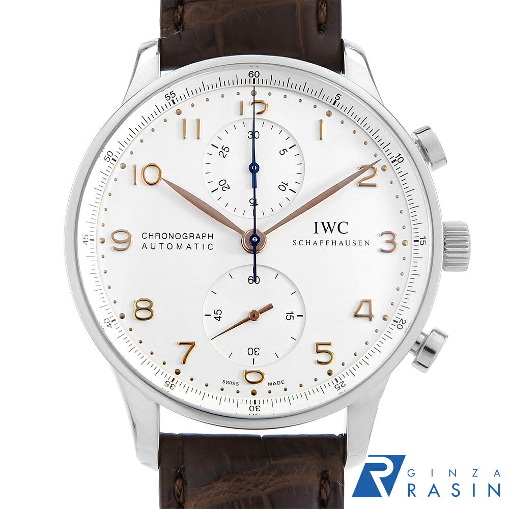 【最大3万円クーポン＆ポイント2倍】IWC ポルトギーゼ クロノグラフ IW371401 メンズ【中 ...