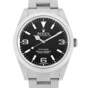 ROLEX（ロレックス） エクスプローラーI 前期型 ブラックアウト 214270 中古 ブラック/Black メンズ