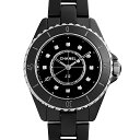 シャネル 腕時計 【ローン24回払い無金利】シャネル J12 黒セラミック H5701 レディース【新品】【腕時計】【送料無料】