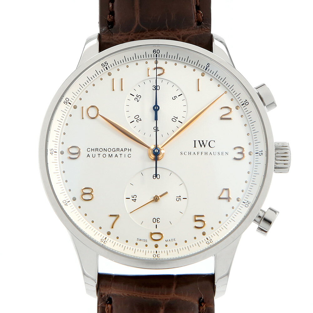 【最大3万円クーポン＆ポイント2倍】IWC ポルトギーゼ クロノグラフ IW371445 メンズ【中古】【腕時計】【送料無料】【返品OK】【ローン60回払い特別低金利】