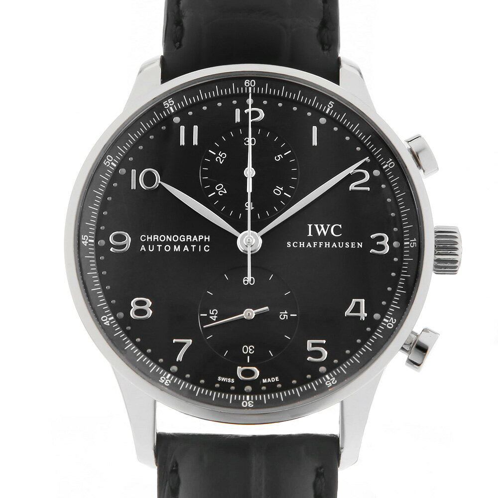 【ローン60回払い特別低金利】IWC ポルトギーゼ クロノグラフ　 IW371447 メンズ【中古】 ...