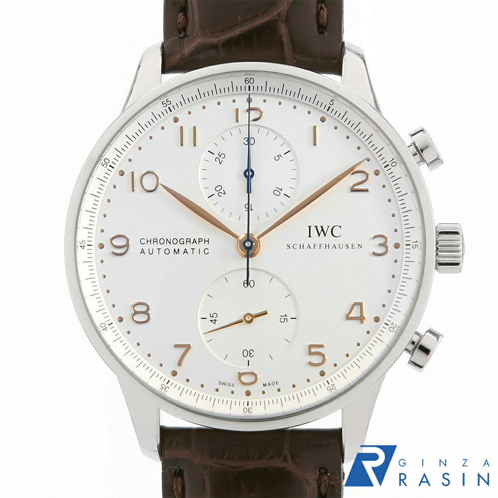 【ローン60回払い特別低金利】IWC ポルトギーゼ クロノグラフ IW371445 メンズ【中古】【 ...