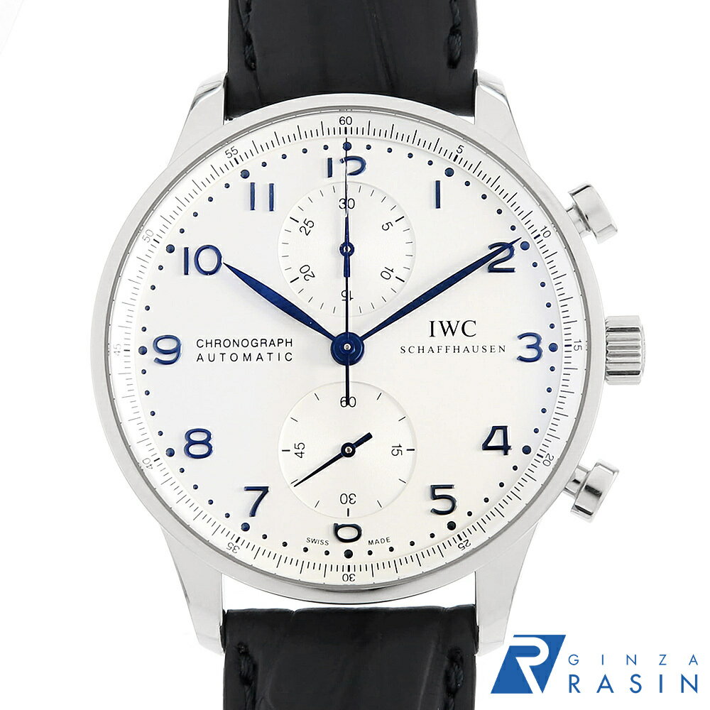 【ローン60回払い特別低金利】IWC ポルトギーゼ クロノグラフ IW371446 メンズ【中古】【 ...