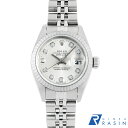 【最大3万円クーポン&ポイント2倍】ロレックス デイトジャスト 10Pダイヤ 69174G シルバー T番 レディース【中古】【腕時計】【送料無料】【返品OK】【ローン60回払い特別低金利】 その1