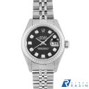 【最大3万円クーポン&ポイント2倍】ロレックス デイトジャスト 10Pダイヤ 79174G ブラック K番 レディース【中古】【腕時計】【送料無料】【返品OK】【ローン60回払い特別低金利】 その1