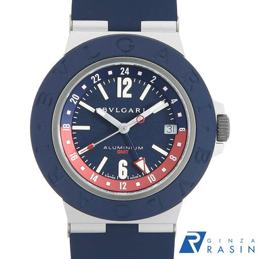 【ローン60回払い特別低金利】ブルガリ アルミニウム GMT 103554 メンズ【中古】【腕時計】【送料無料】【返品OK】 【ローン60回払い特別低金利】ブルガリ アルミニウム GMT 103554 メンズ【中古】【腕時計】【送料無料】【返品OK】