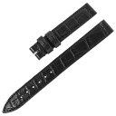 RASINオリジナル フランクミュラー ロングアイランド 尾錠用 クロコダイル 裏ラバー 艶消し 黒/ブラック 12mm-12mm FMLIAB1212【WEB...