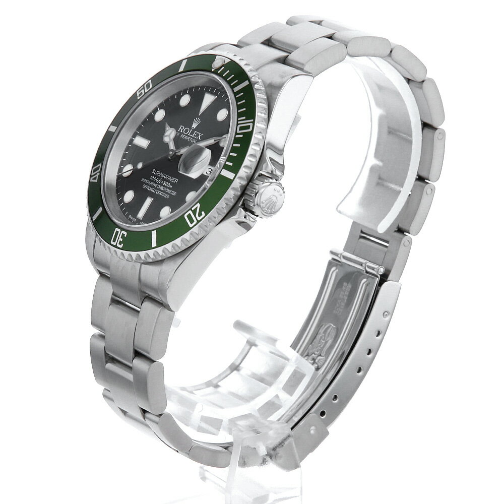 【ローン60回払い特別低金利】ロレックス サブマリーナ デイト 16610LV ブラック ワイドスイス(ビッグスイス) F番 メンズ【中古】【腕時計】【送料無料】【返品OK】