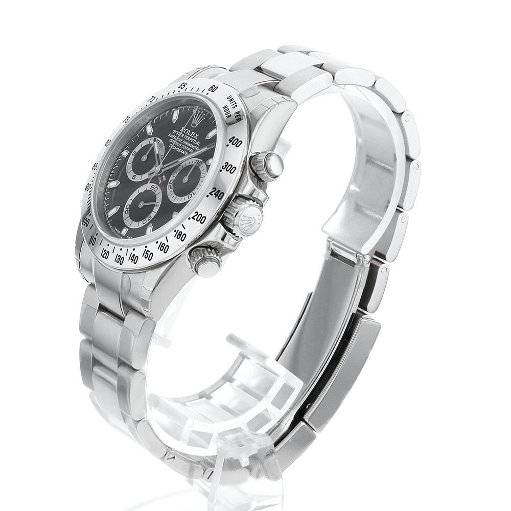 【ローン60回払い特別低金利】ロレックス コスモグラフ デイトナ 116520 ブラック 鏡面バックル ランダム番 メンズ【未使用】【腕時計】【送料無料】