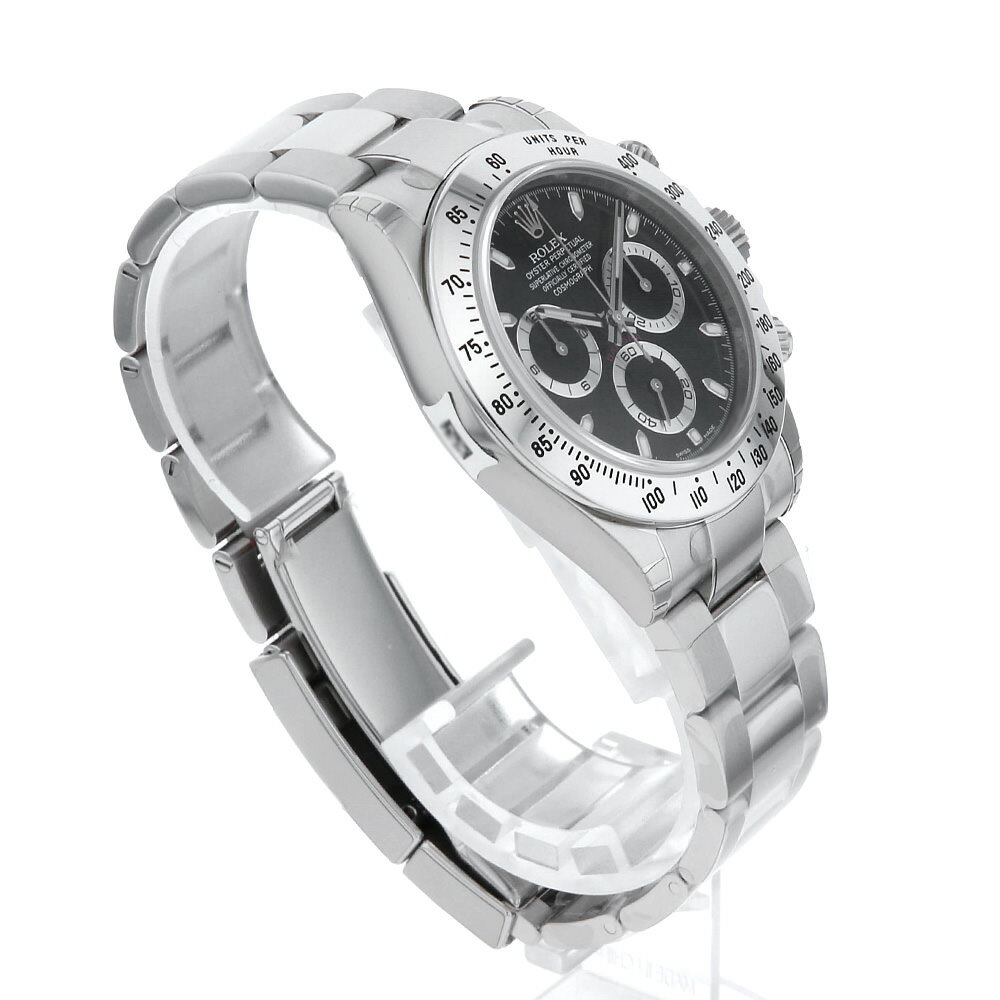 【ローン60回払い特別低金利】ロレックス コスモグラフ デイトナ 116520 ブラック 鏡面バックル ランダム番 メンズ【未使用】【腕時計】【送料無料】