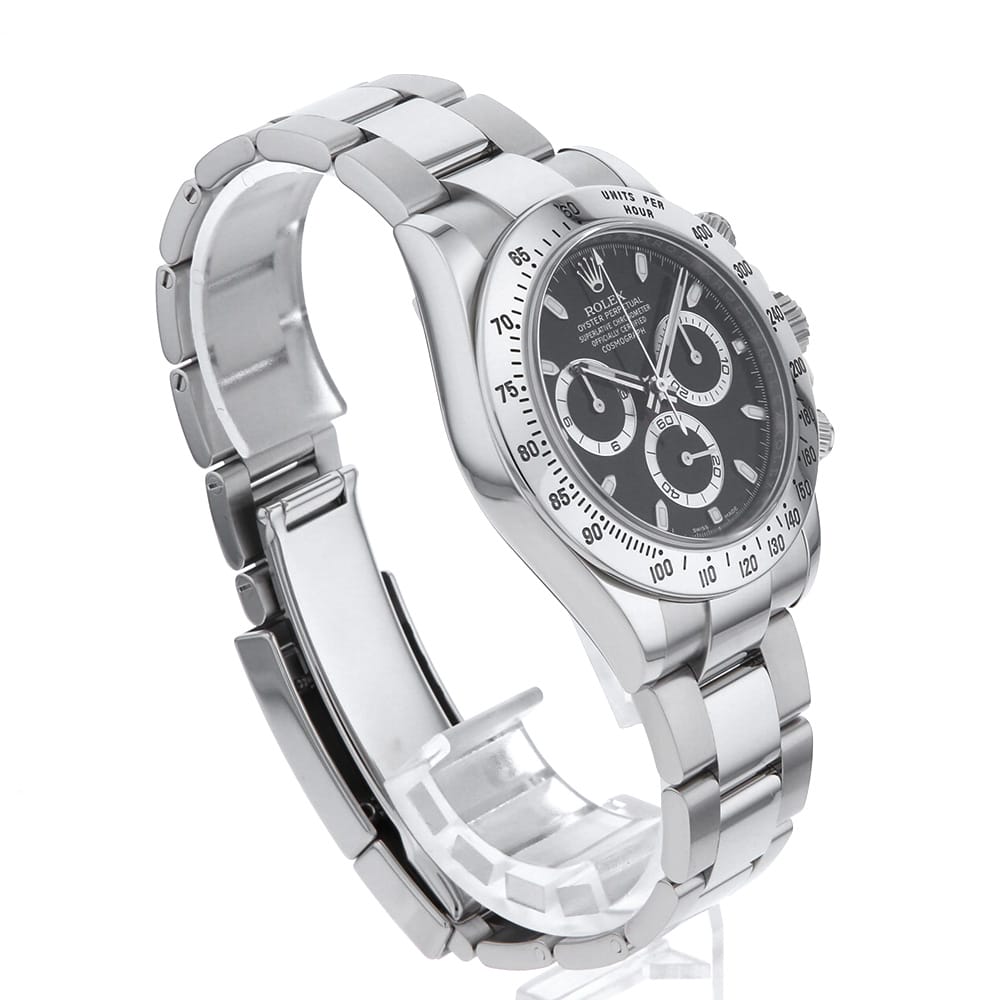 【ローン60回払い特別低金利】ロレックス コスモグラフ デイトナ 116520 ブラック 鏡面バックル ランダム番 メンズ【中古】【腕時計】【送料無料】【返品OK】