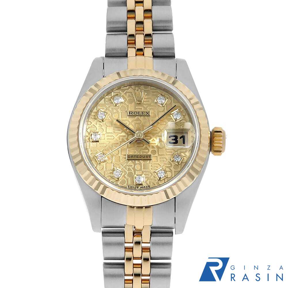 69173NG ブラックシェル ROLEX（ロレックス）デイトジャスト 10P