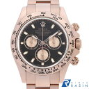 【最大3万円クーポン&ポイント2倍】SALE ロレックス コスモグラフ デイトナ 116505 ブラック ×ピンク V番 メンズ【中古】【腕時計】【送料無料】【...