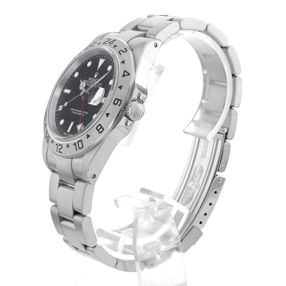 【ローン60回払い特別低金利】ロレックス エクスプローラーII 16570 ブラック Y番 メンズ【中古】【腕時計】【送料無料】【返品OK】