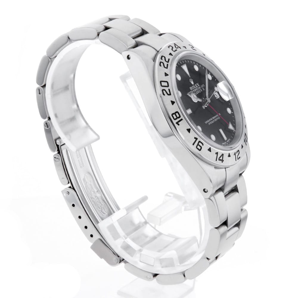 【ローン60回払い特別低金利】ロレックス エクスプローラーII 16570 ブラック Y番 メンズ【中古】【腕時計】【送料無料】【返品OK】