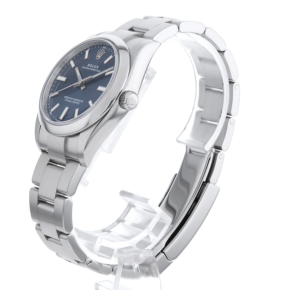 【ローン60回払い特別低金利】ロレックス オイスターパーペチュアル 124200 ブルー バー ランダム番 メンズ【中古】【腕時計】【送料無料】【返品OK】