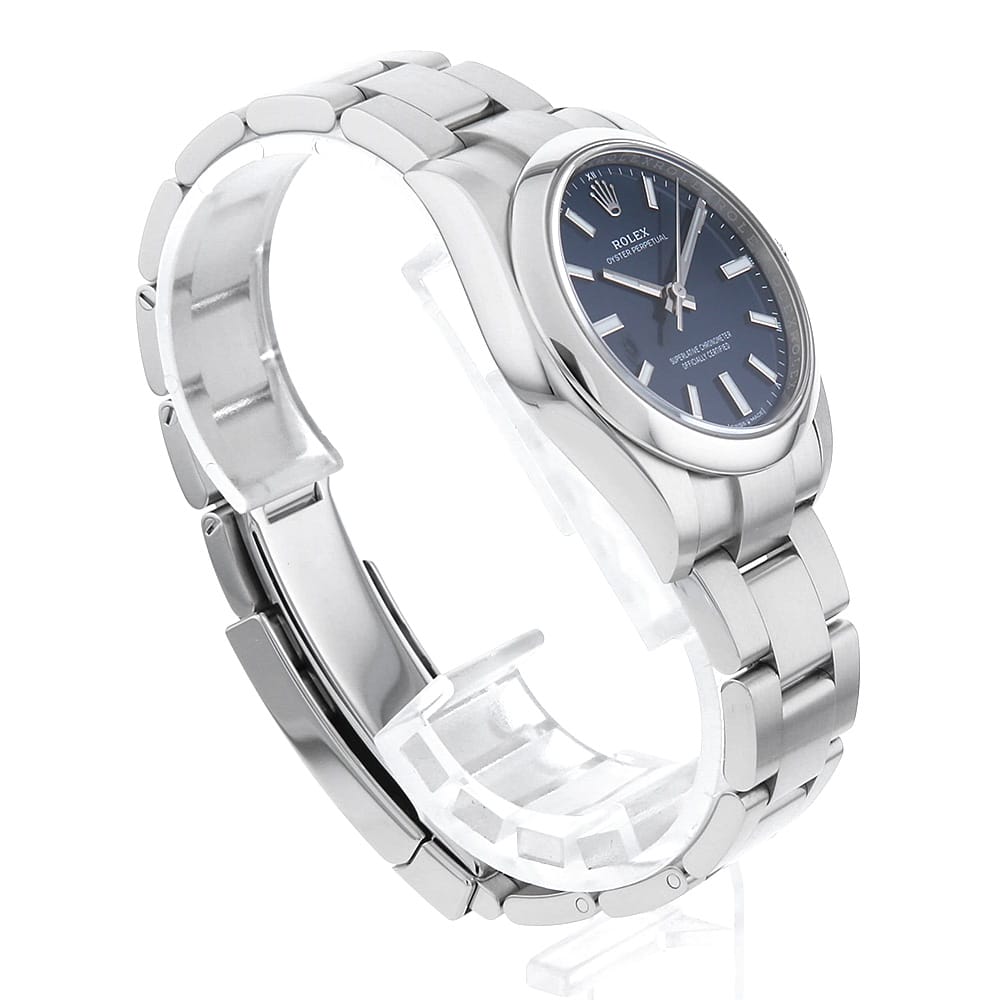 【ローン60回払い特別低金利】ロレックス オイスターパーペチュアル 124200 ブルー バー ランダム番 メンズ【中古】【腕時計】【送料無料】【返品OK】