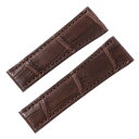 RASINオリジナル ロレックス デイトナ Dバックル用 クロコダイル 艶消し 濃茶/ダークブラウン 20mm-16mm【WEB限定品】【腕時計】【ストラップ】...