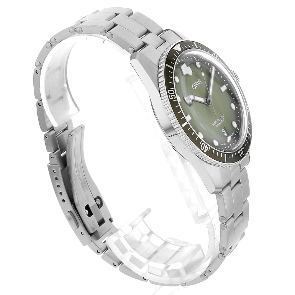 【最大3万円クーポン＆ポイント2倍】オリス ダイバーズ65 デイト 01 733 7707 4057-07 8 20 18 メンズ【WEB限定品】【腕時計】【送料無料】【ローン60回払い特別低金利】