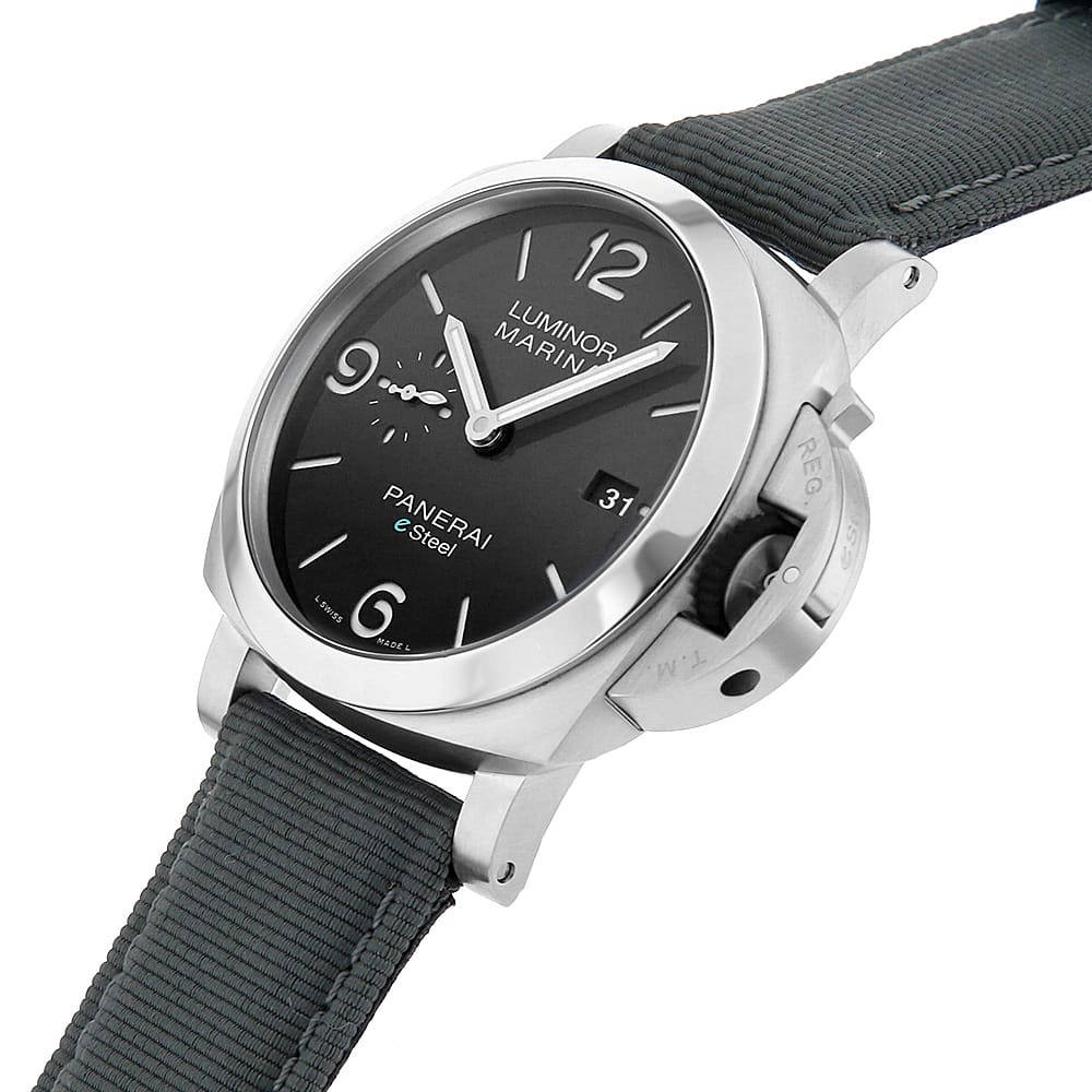 【ローン60回払い特別低金利】パネライ ルミノールマリーナ eSteel Grigio Roccia PAM01358 X番 メンズ【中古】【腕時計】【送料無料】【返品OK】