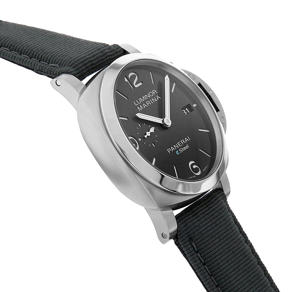 【ローン60回払い特別低金利】パネライ ルミノールマリーナ eSteel Grigio Roccia PAM01358 X番 メンズ【中古】【腕時計】【送料無料】【返品OK】