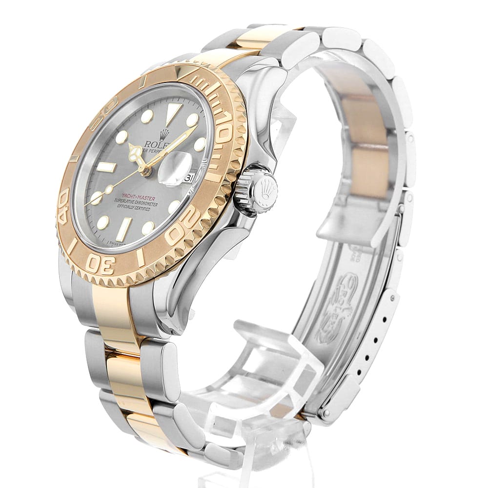 【最大3万円クーポン＆ポイント2倍】ロレックス ヨットマスター 16623 グレー F番 メンズ【中古】【腕時計】【送料無料】【返品OK】【ローン60回払い特別低金利】