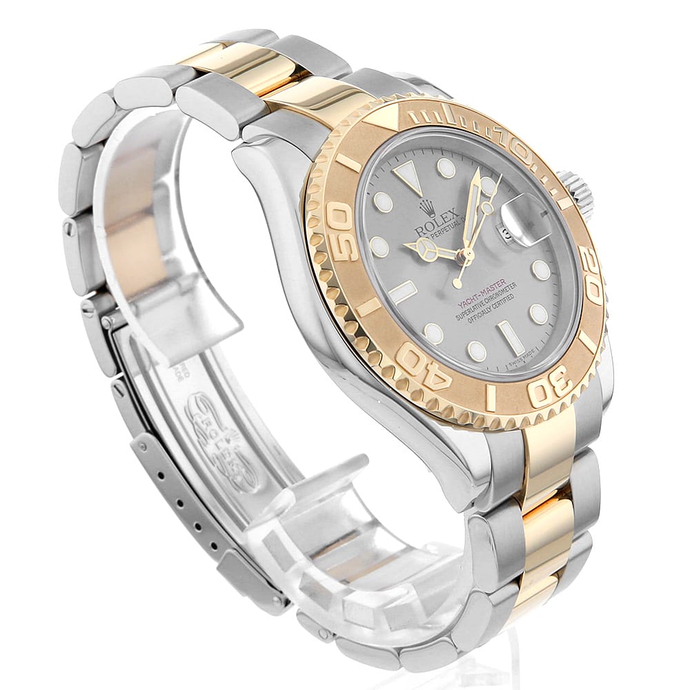 【最大3万円クーポン＆ポイント2倍】ロレックス ヨットマスター 16623 グレー F番 メンズ【中古】【腕時計】【送料無料】【返品OK】【ローン60回払い特別低金利】