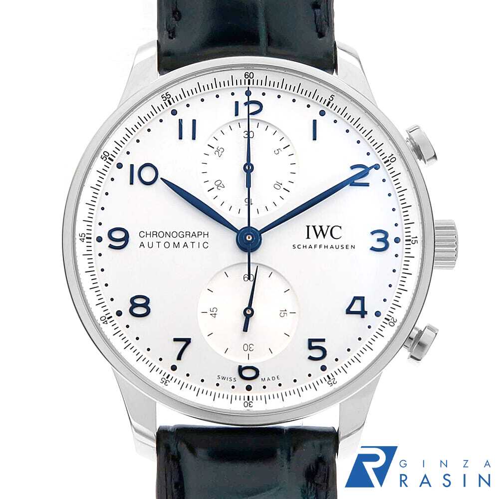 【ローン60回払い特別低金利】IWC ポルトギーゼ クロノグラフ IW371605 メンズ【中古】【腕時計】【送料無料】【返品OK】