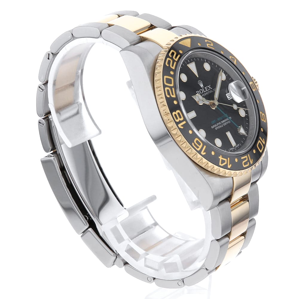 【ローン60回払い特別低金利】ロレックス GMTマスターII 116713LN ブラック ランダム番 メンズ【中古】【腕時計】【送料無料】【返品OK】